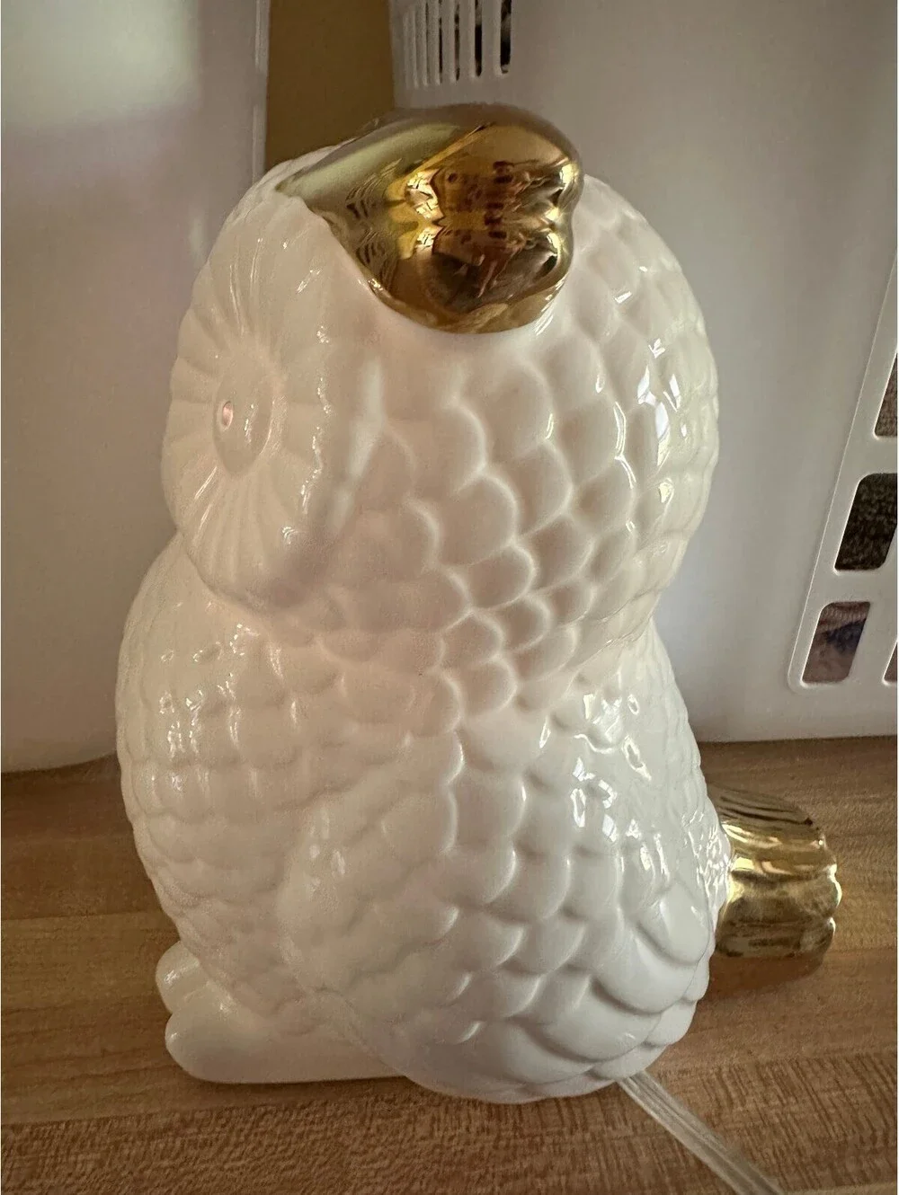 EUC Pottery Barn Kids Ceramic Owl Nightlight